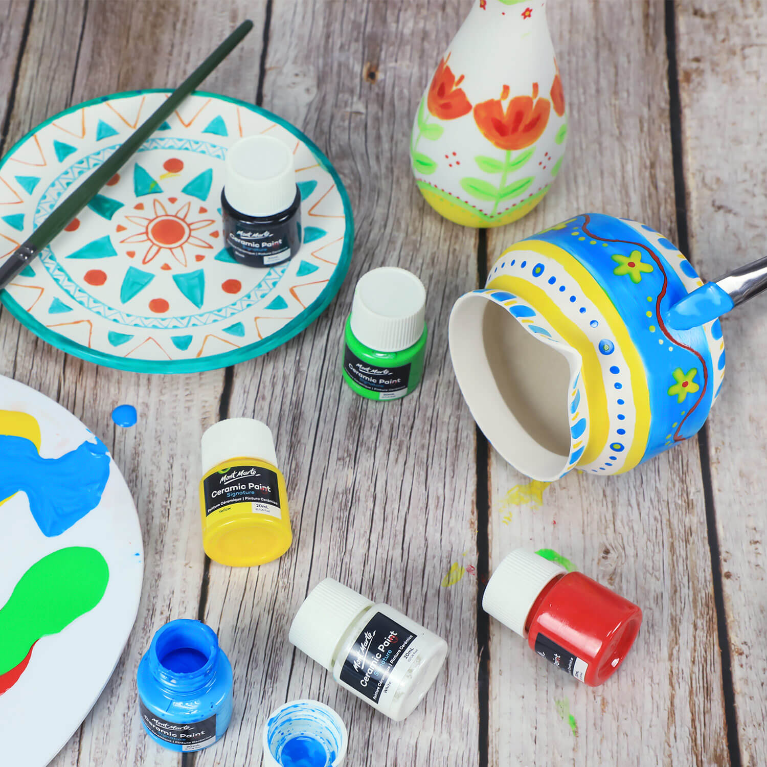 How to use ceramic paint and more ceramic paint questions answered – Mont  Marte Global