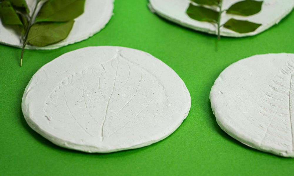 How to Make Trinket Dishes with Air-Dry Clay + Shapes Template