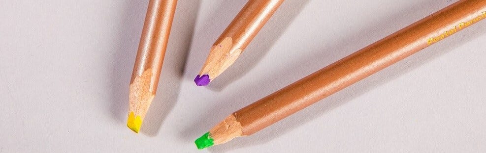 IS IT POSSIBLE to make ART with PASTEL COLOR PENCILS only?