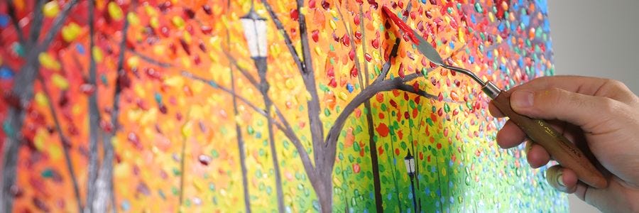 Acrylic shop painting tips