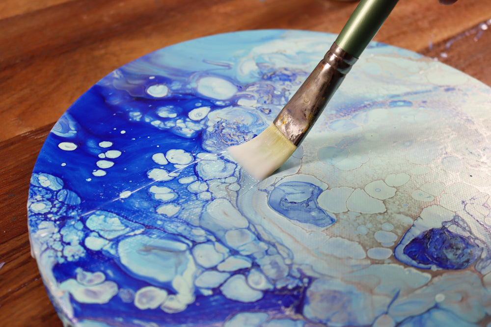 Pouring Acrylic Paints