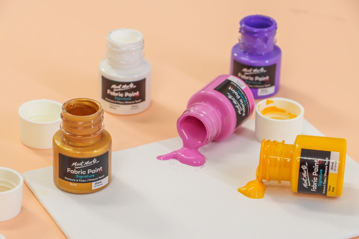 How to use fabric paint and more fabric paint questions answered – Mont  Marte Global