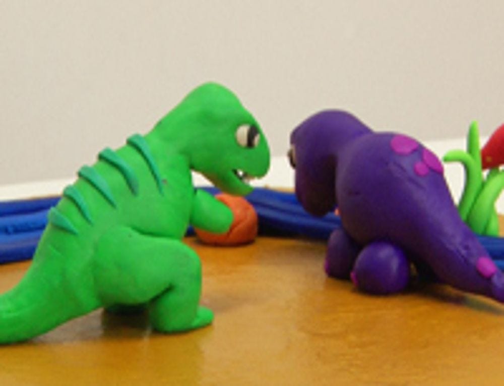 Play-Doh Air Clay Dinosaur Molding Set