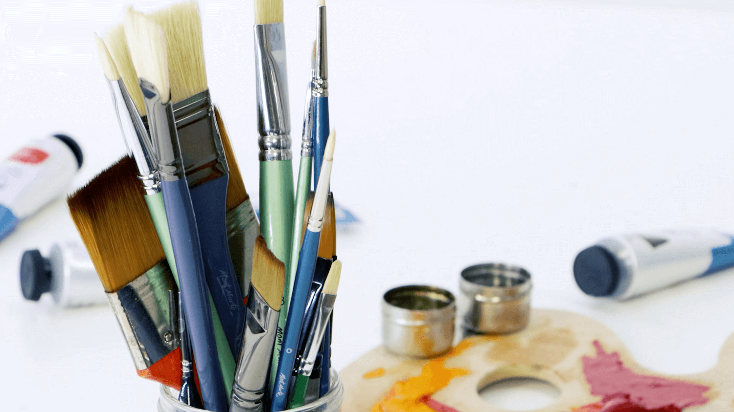 Paintbrush Watercolor painting, Red paint brush, image File Formats, text, color png