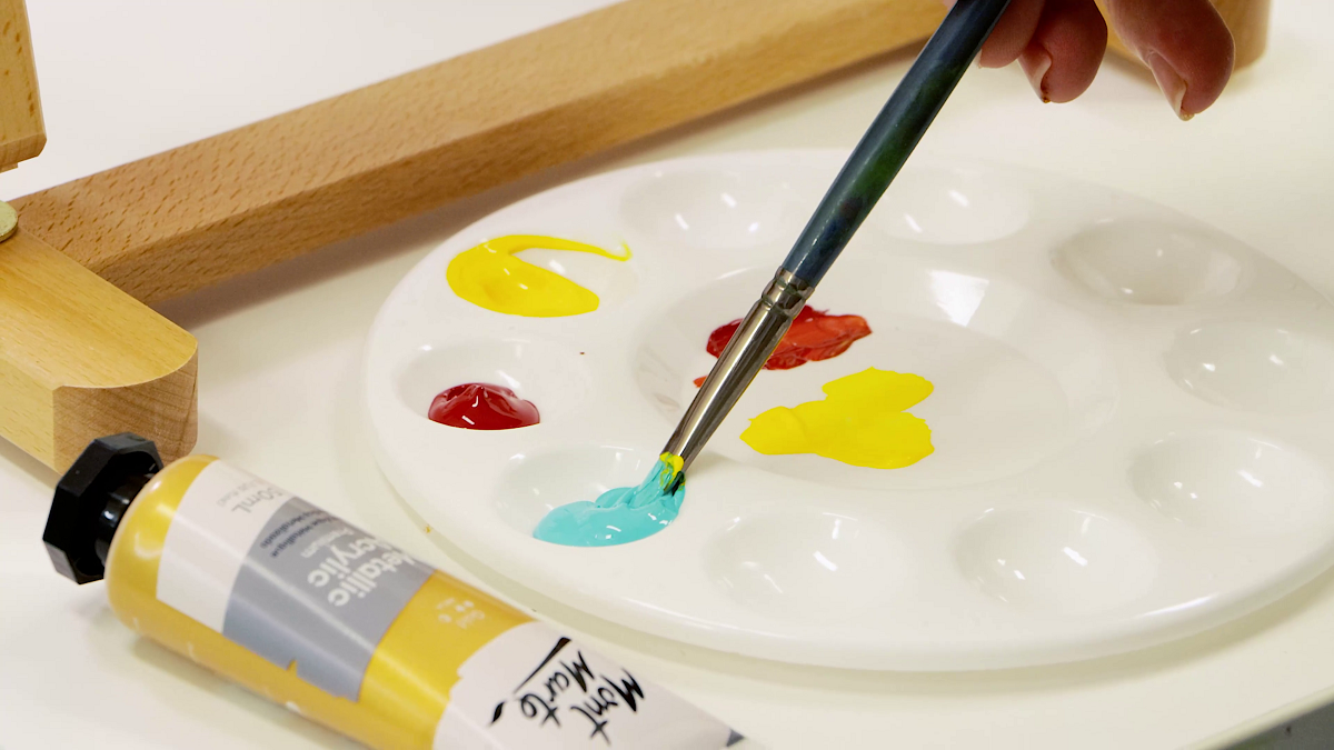 THE BEST PALETTE FOR PAINTING EVER! Why I love the butcher tray palette/Painting  tips for beginners 