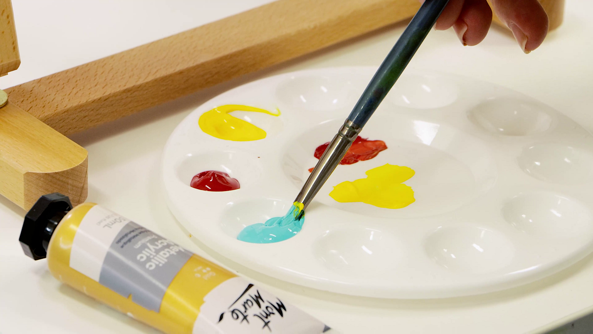 Acrylic palette hot sale