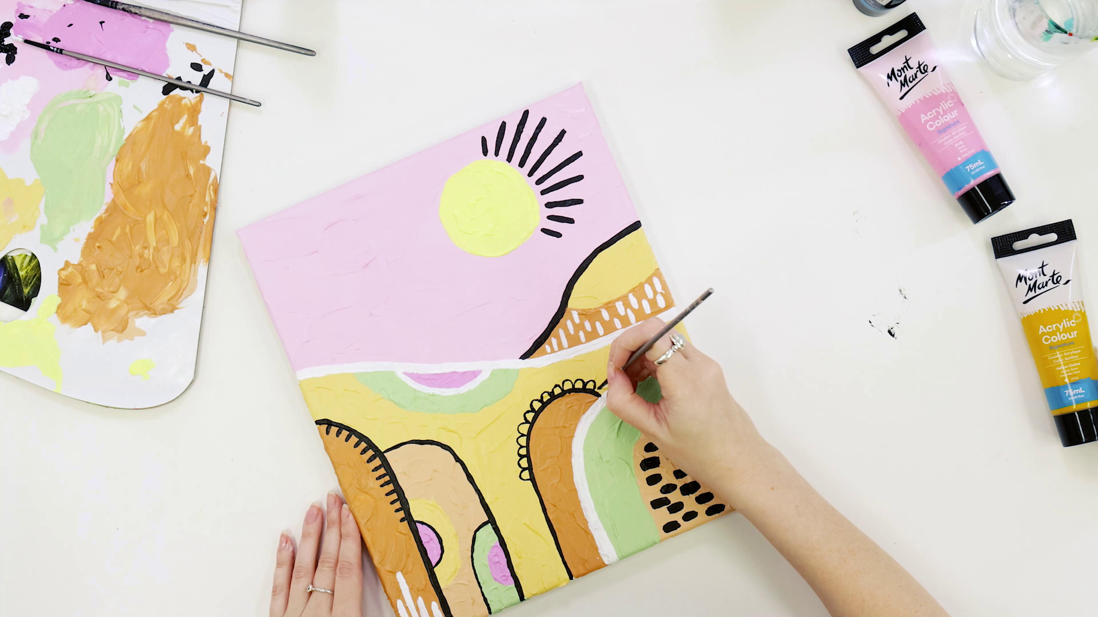 Canvas Painting Ideas and Techniques for Kids and Adults