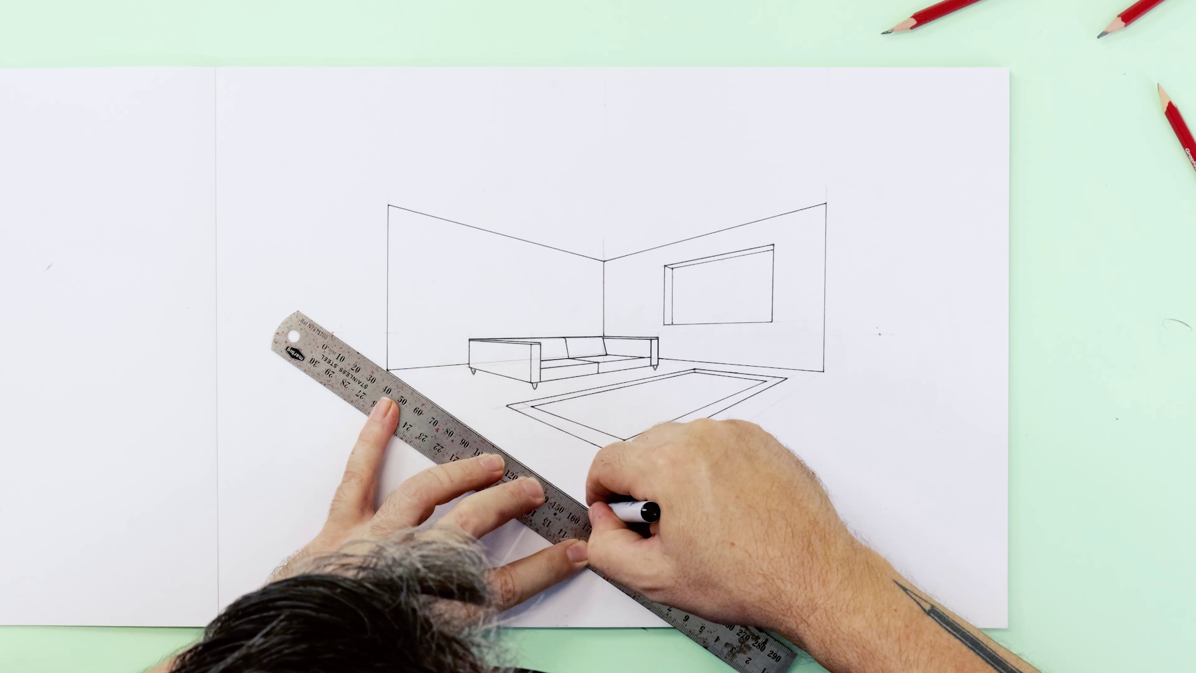 How To Draw A Room In 2 Point Perspective Mont Marte Global how-to-draw-a-room-in-2-point-perspective-mont-marte-global
