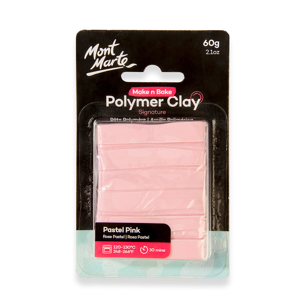 Mont Marte Polymeerklei Metallic Set – 10 X 10 Gram, Zacht En Soepel, Makkelijk Vormbaar, Voor Sculptuur En Handwerk, Bakken Op 120-130°C