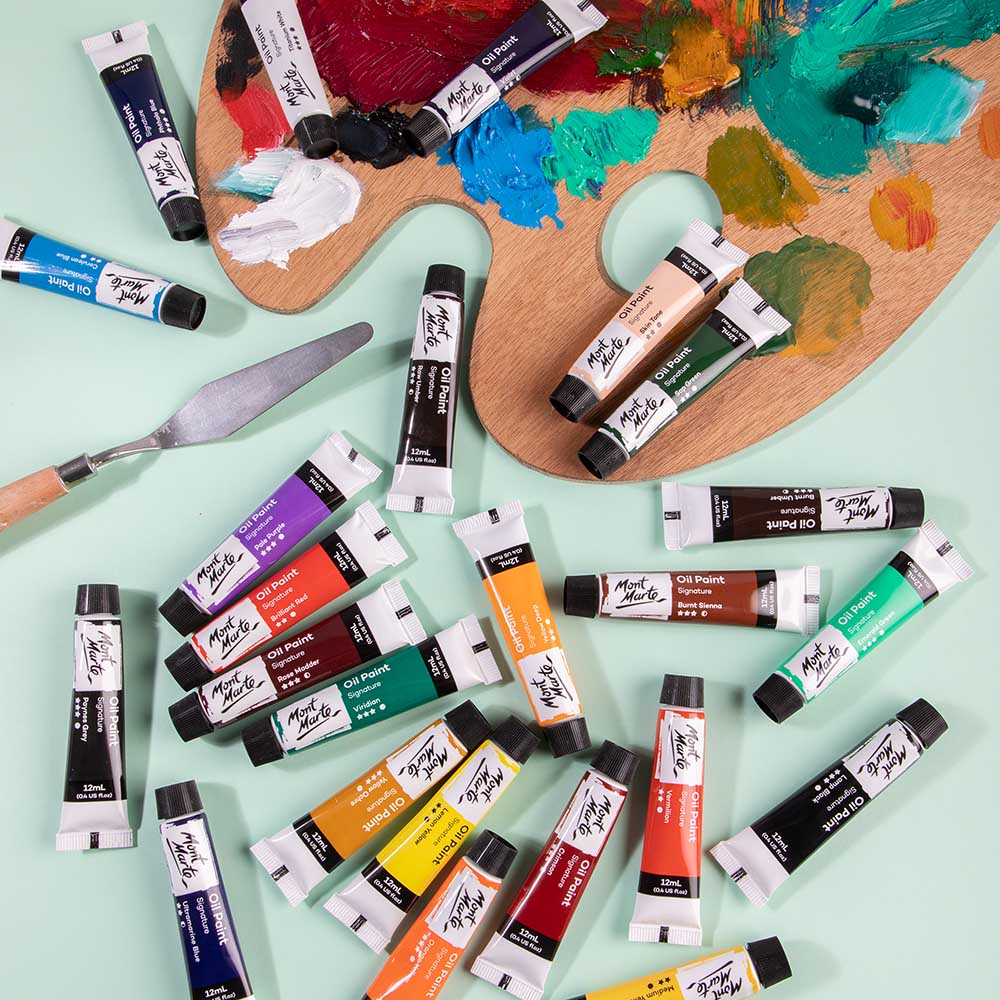 Guide to oil paint brushes – Mont Marte Global