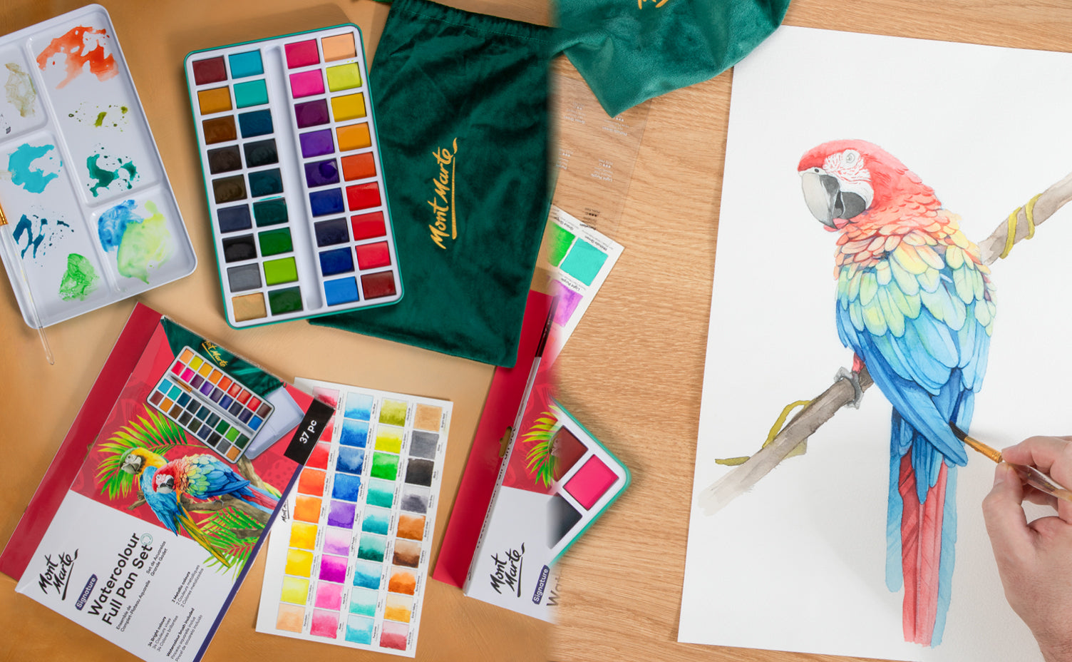 <p><strong>Watercolour<br/></strong>Full Pan Sets</p>