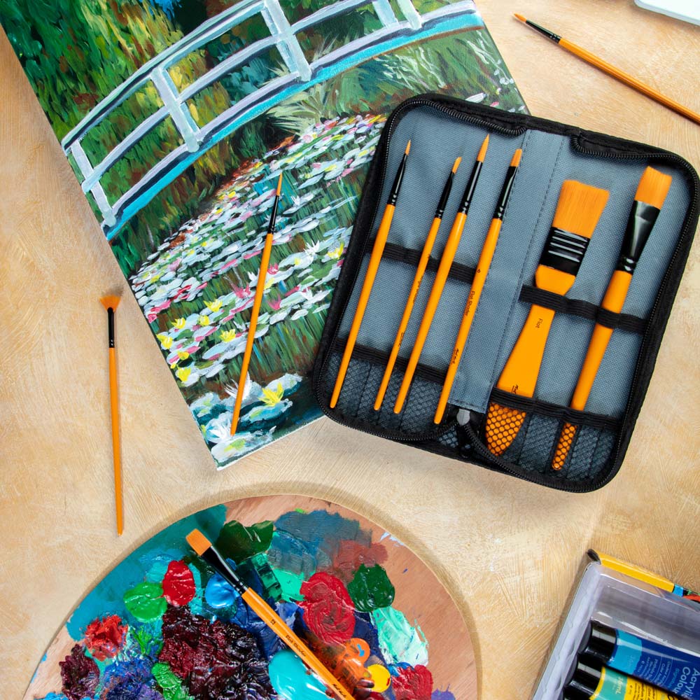 Acrylic Brush Set Signature 11pc – Mont Marte Global