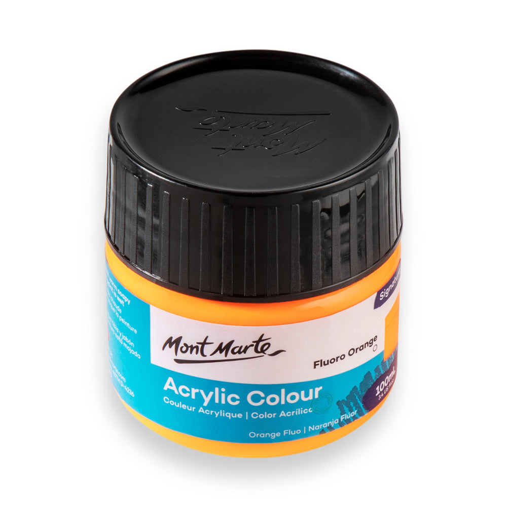 Mont Marte Acrylic Colour Paint Signature 100ml (3.4 US fl.oz