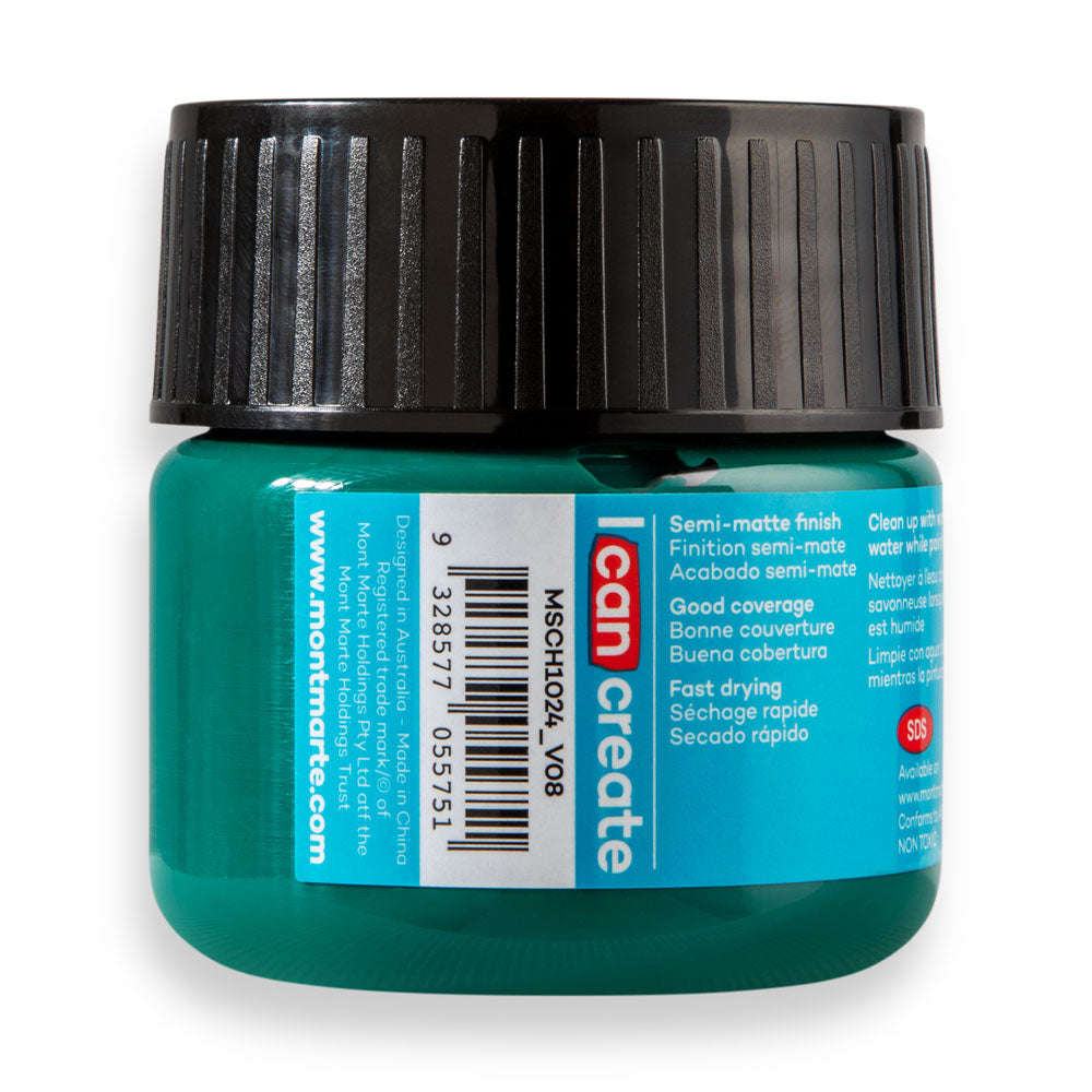 Acrylic Colour Paint Signature 100ml (3.4 US fl.oz) Tub - Phthalo Gree