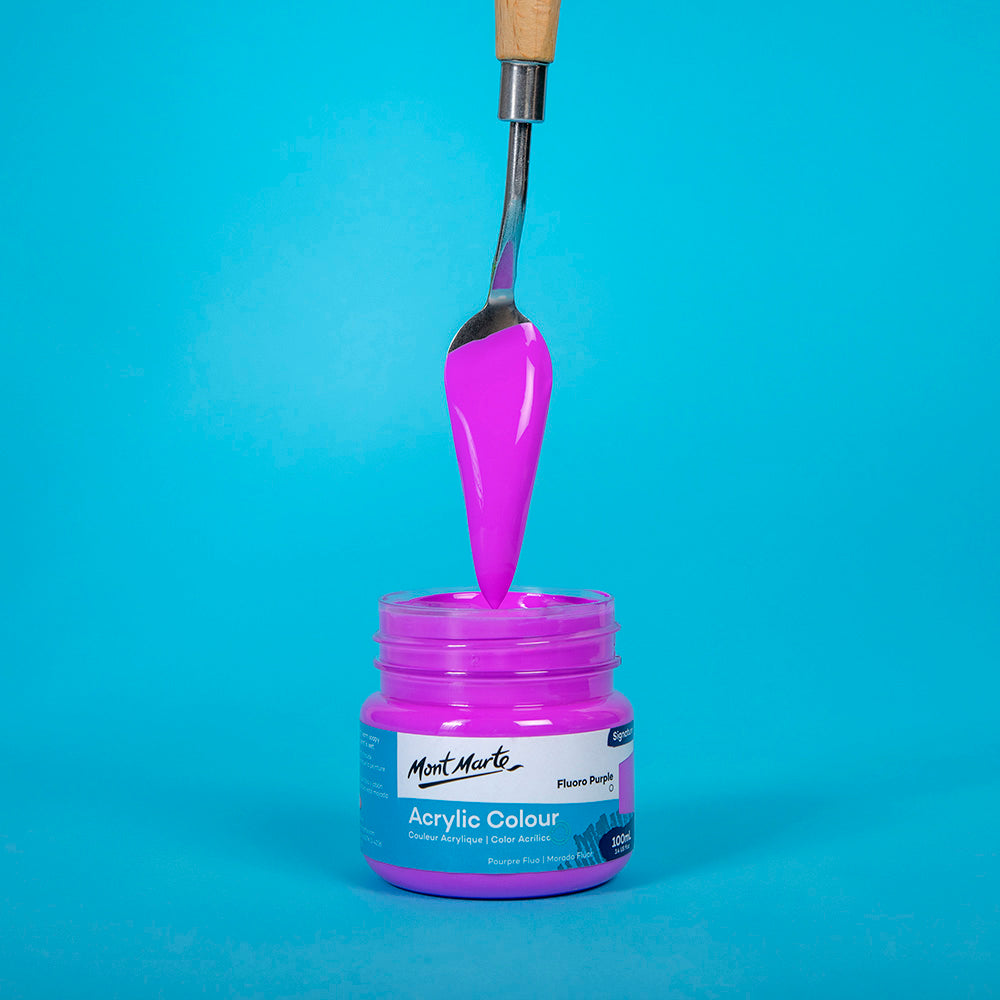 Mont Marte Acrylic Colour Paint Signature 100ml (3.4 US fl.oz