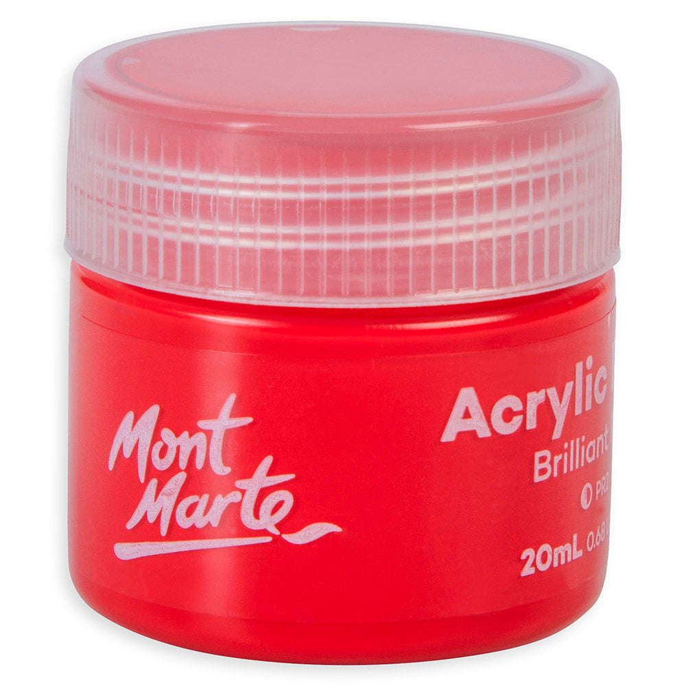 Mont Marte Acrylic Paint Pot Set Signature 12pc x 20ml (0.68 US fl