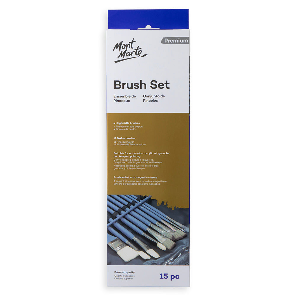 BURST HIGH 10冊セット！ Brush Wallet Set Premium 15pc – Mont Marte Global