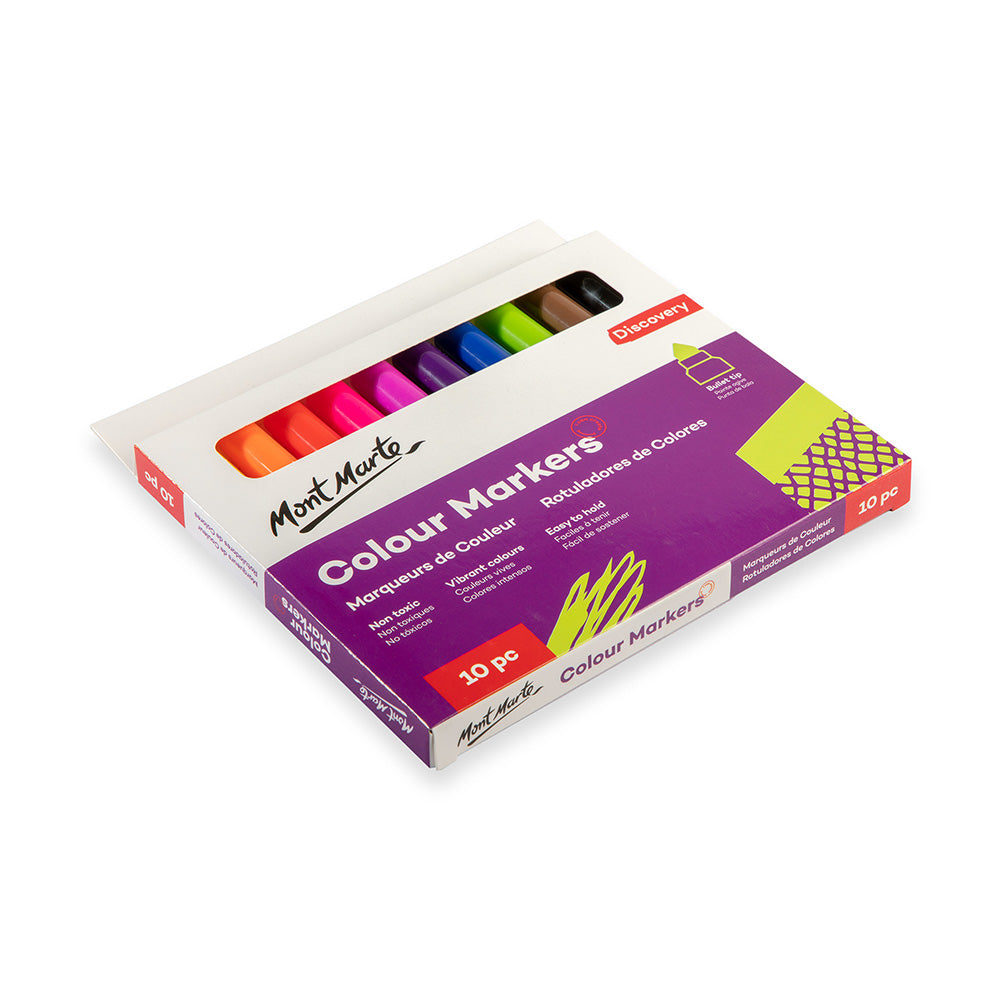 Colour Markers Discovery 10pc – Mont Marte Global