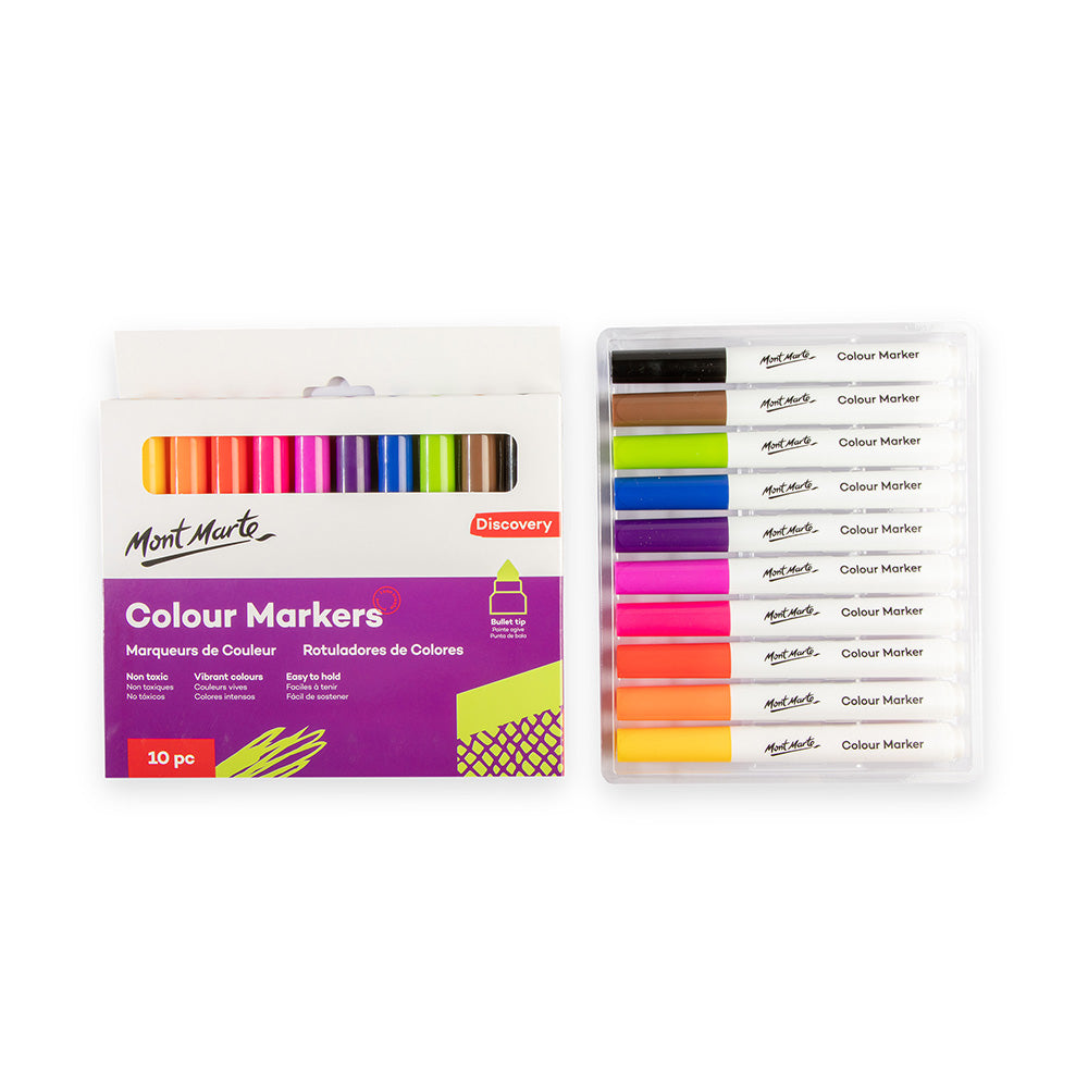 Colour Markers Discovery 10pc – Mont Marte Global