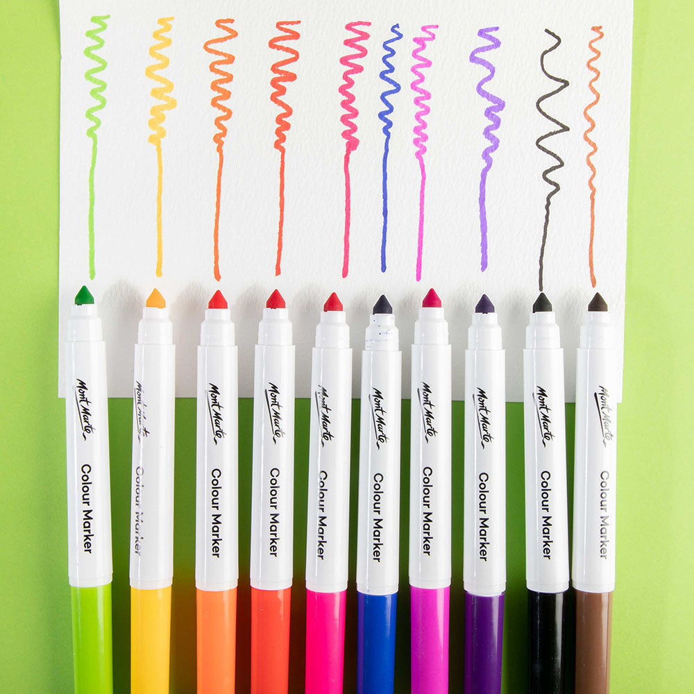 Colour Markers Discovery 10pc – Mont Marte Global
