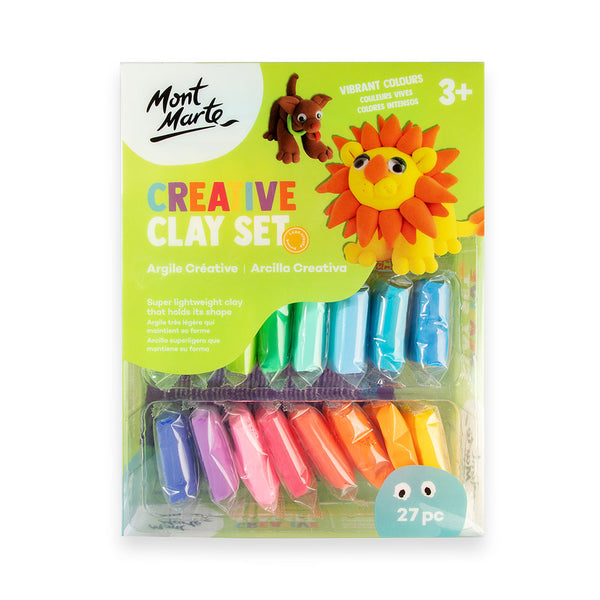 Mont Marte Creative Clay Set 27pc – Mont Marte Global