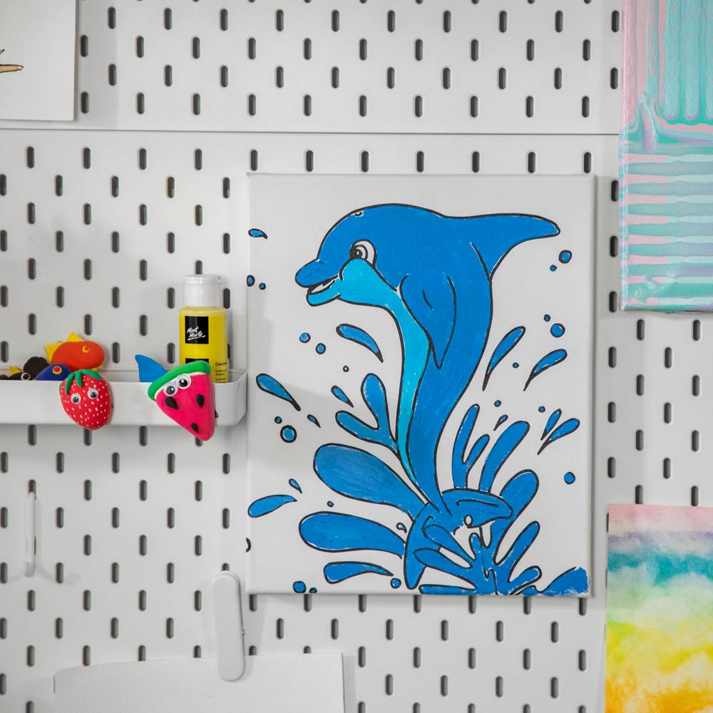 Creative Kids Paint Me Canvas Set 9pc - Dolphin – Mont Marte Global