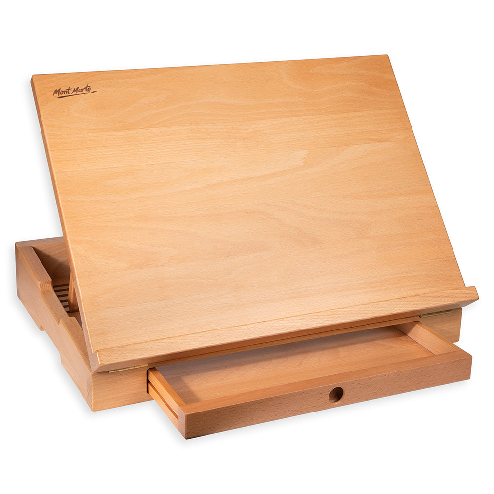 Mont Marte Desktop Table Easel Premium - Beech Wood – Mont Marte