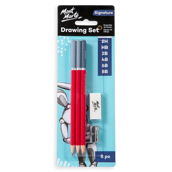 Drawing Set Signature 8pc – Mont Marte Global