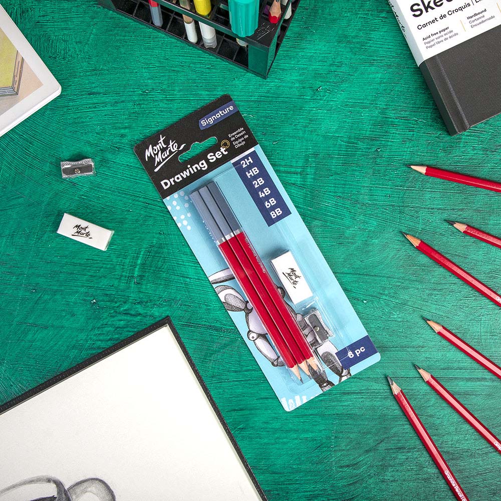 Drawing Set Signature 8pc – Mont Marte Global