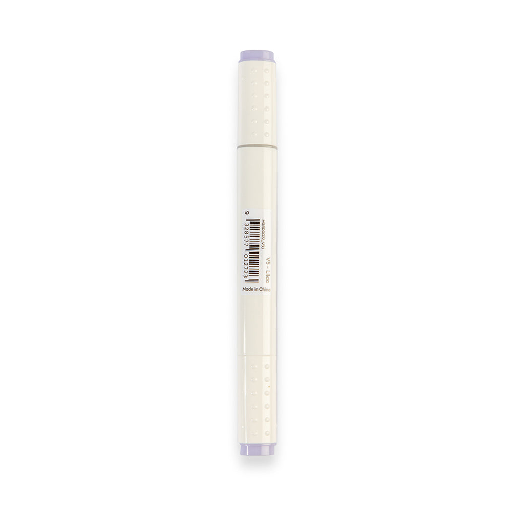 Dual Tip Art Marker Premium - Lilac V5 – Mont Marte Global