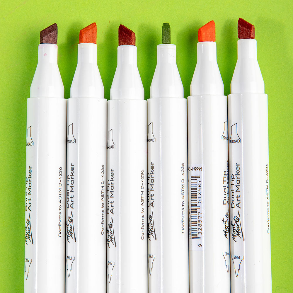 T*u様 Marker Comp 14 美品 Dual Tip Art Marker Premium - Pistachio G11 – Mont Marte Global