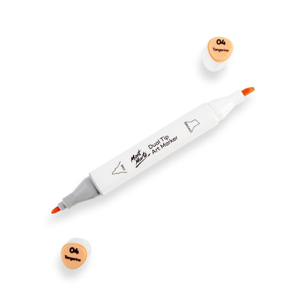 Dual Tip Art Marker Premium - Tangerine O4