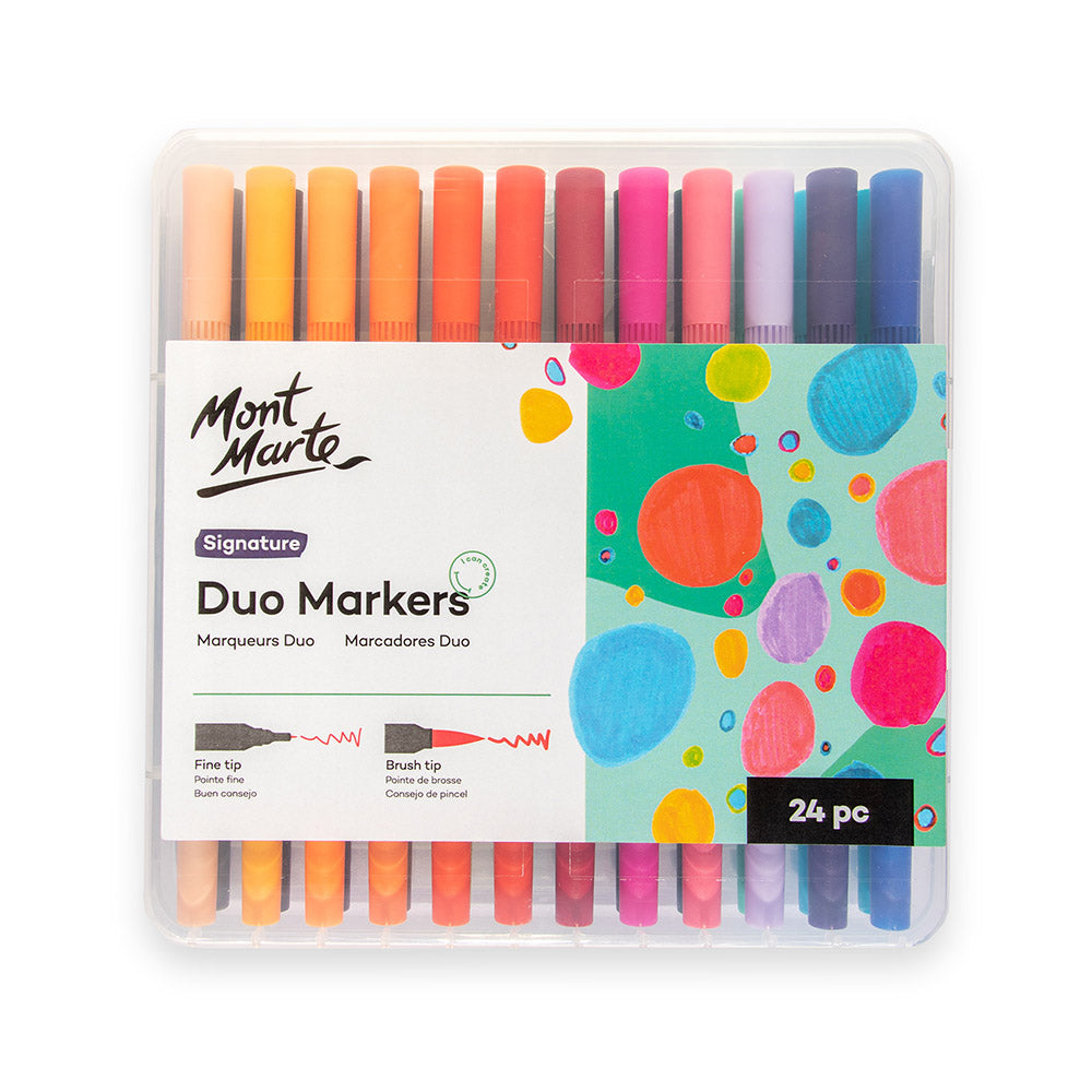 Mont Marte Premium Dual Tip Art Marker, Tangerine O4 in 2023