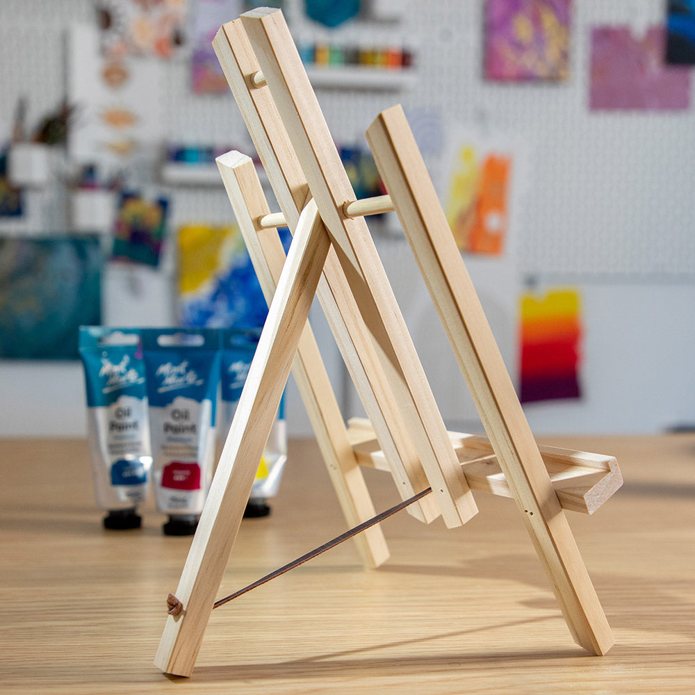 Easel and Canvas Discovery Medium 20 x 30cm (7.9in x 11.9in), image size:1000x1000