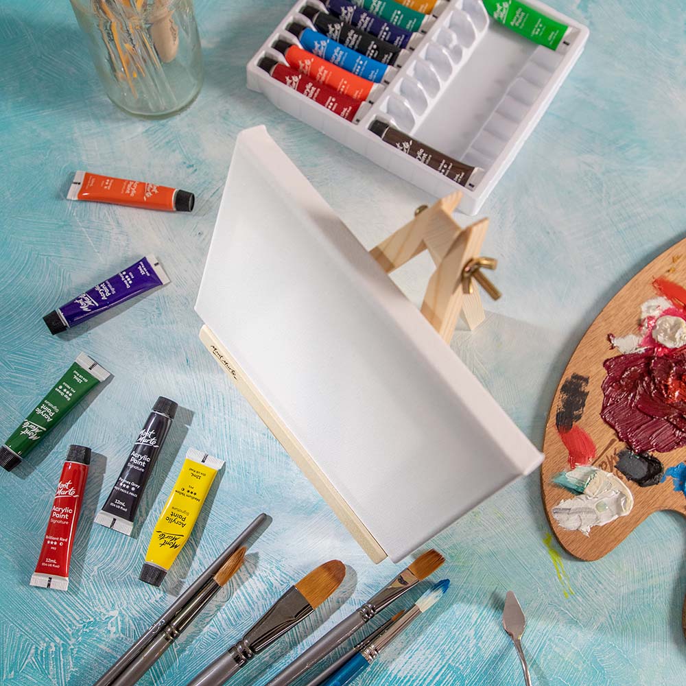 Mont Marte Easel and Canvas Discovery Small 15 x 20cm (5.9 x