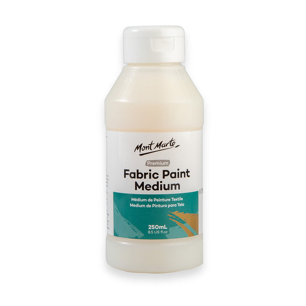 Fabric Paint Medium Premium 250ml (8.5 US fl.oz) – Mont Marte Global