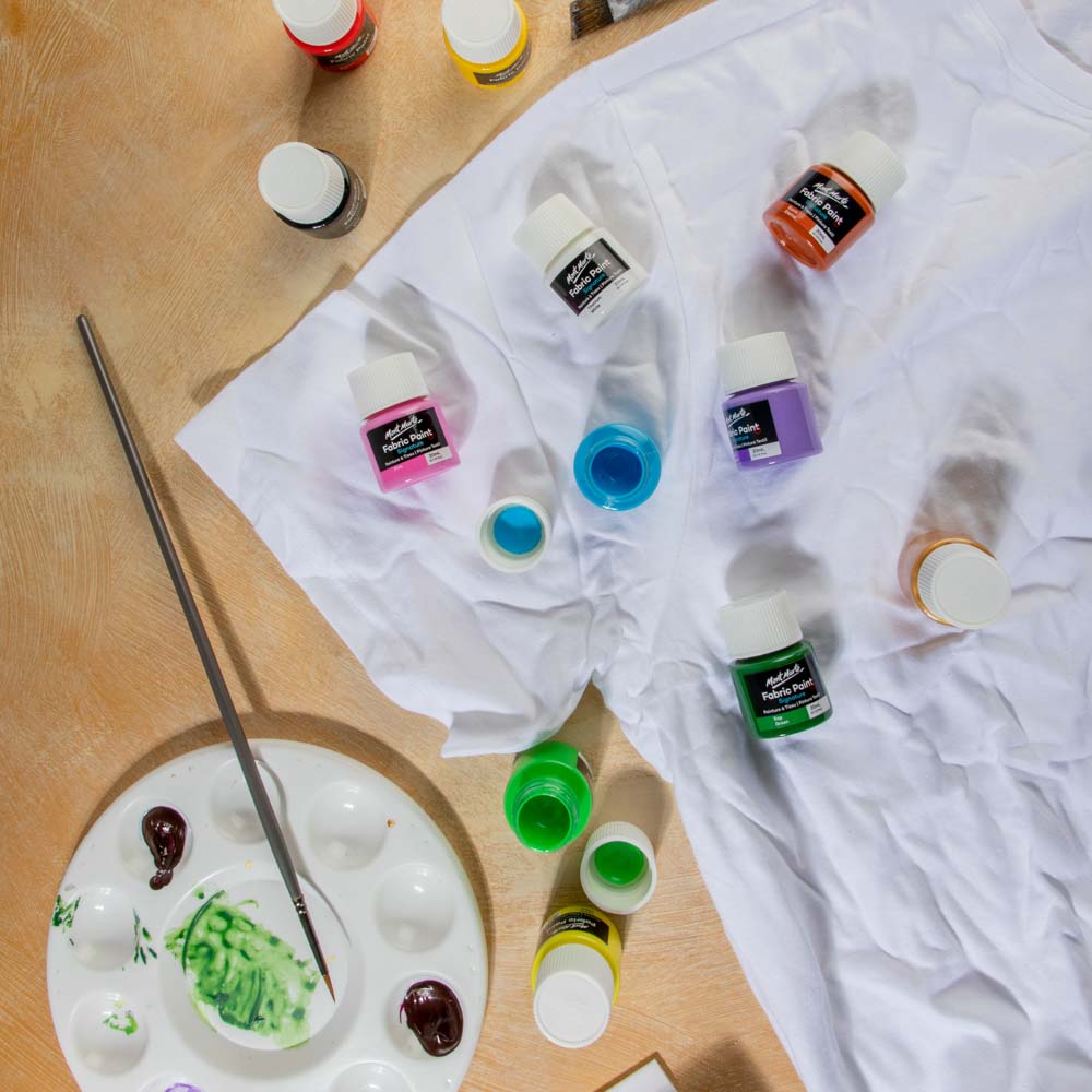 Fabric Paint Signature 12pc x 20ml (0.7 US fl.oz) – Mont Marte Global