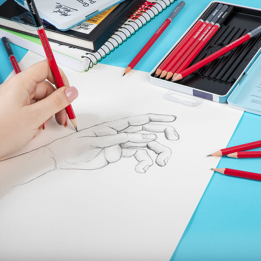 Graphite Pencils Signature 12pc, image size:1000x1000