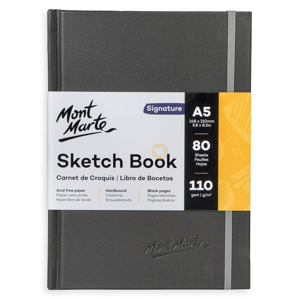 Hardbound Sketch Book Signature 110gsm A5