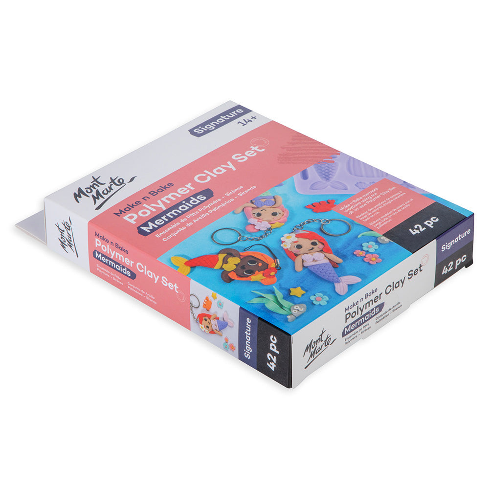 Polymer Clay Set 42pc Signature - Mermaids
