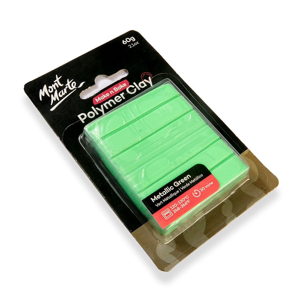 Make n Bake Polymer Clay Signature 60g (2.1oz) - Metallic Green