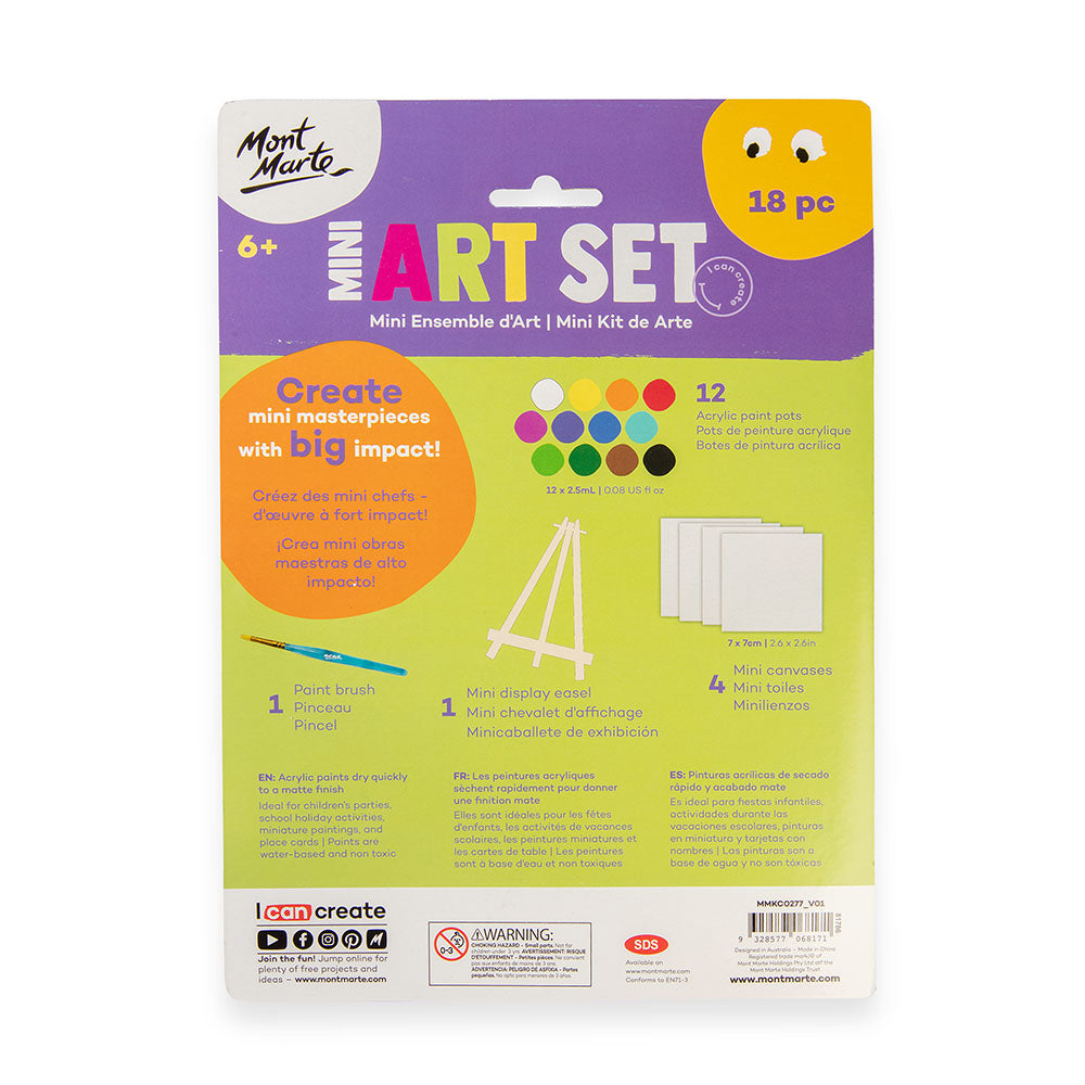 Mont Marte Mini Art Set 18pc – Mont Marte Global