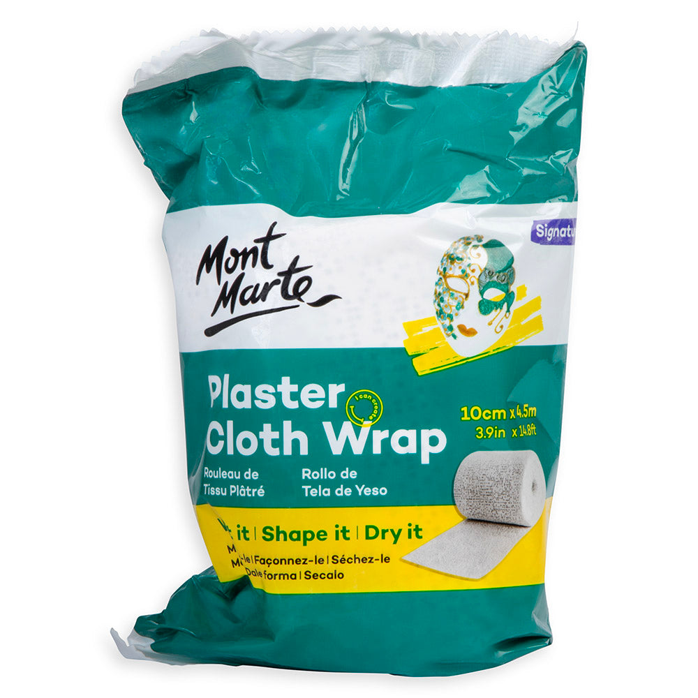 Plaster Cloth Wrap Signature 10cm x 4.6m (3.9in x 14.8ft) – Mont Marte ...
