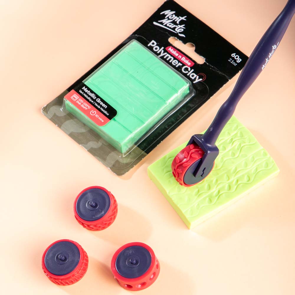 Kit Pâte Polymère Mont Marte 75 Pièces - Argile Souple Pour Modelage, Bijoux, DIY - Avec Outils Et Moules