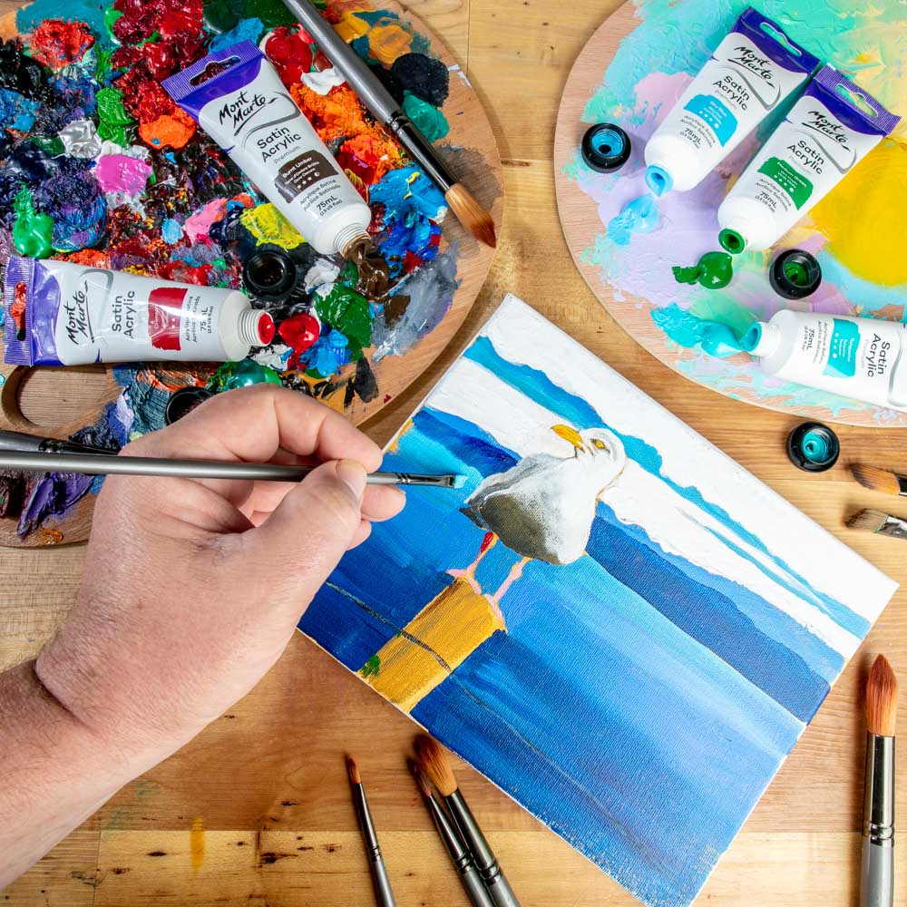 Practical tips for buying acrylic paint in person and online
