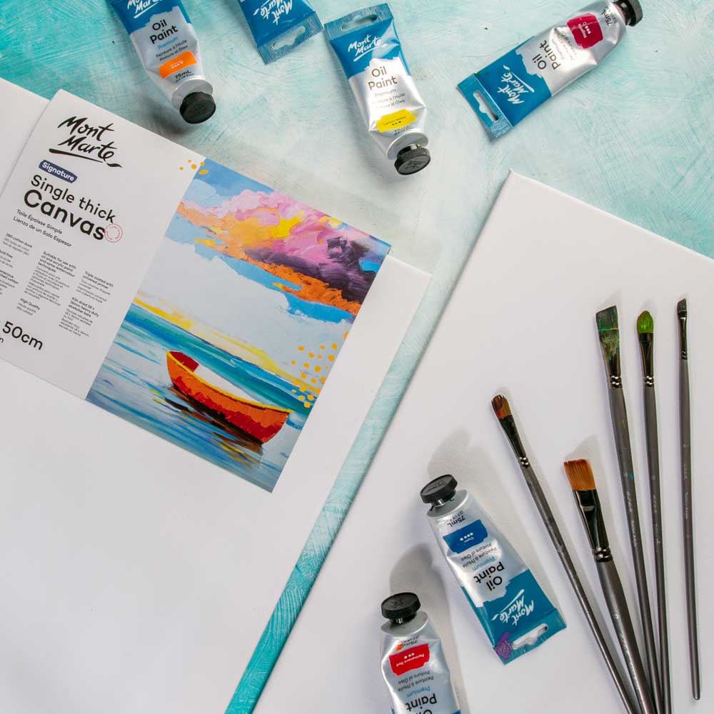 Mont Marte Single Thick Canvas Discovery 40 x 50cm (15.7 x 19.7in