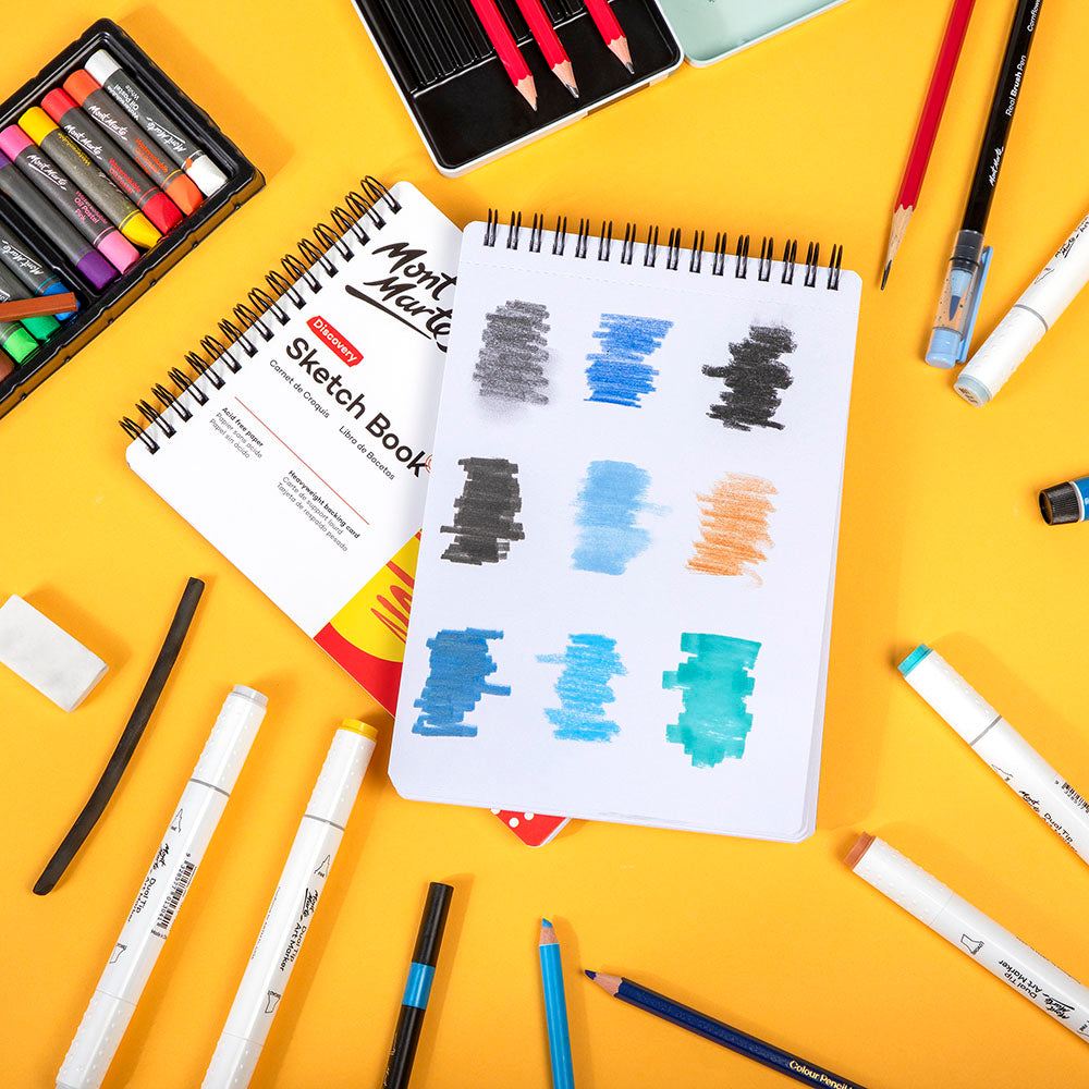 Sketch Book Discovery A5 (5.8 x 8.3in) 30 Sheets 150gsm – Mont