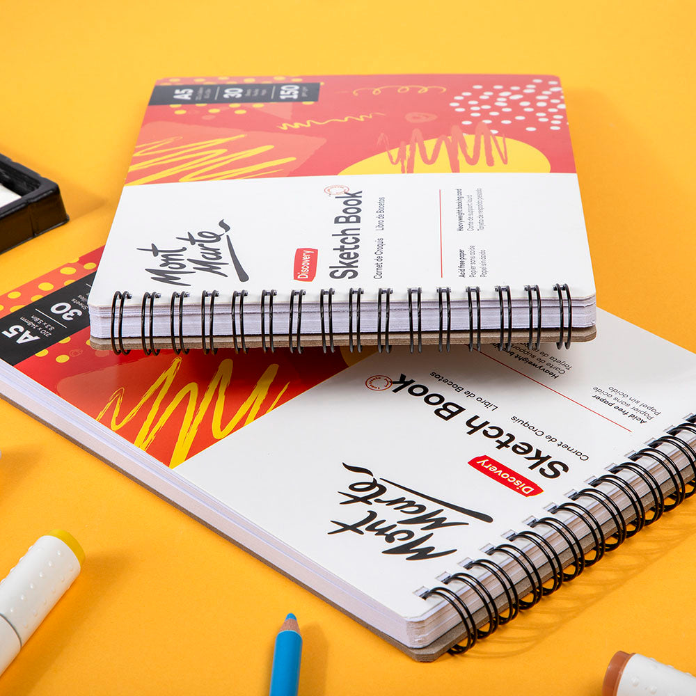 Sketch Book Discovery A5 (5.8 x 8.3in) 30 Sheets 150gsm – Mont
