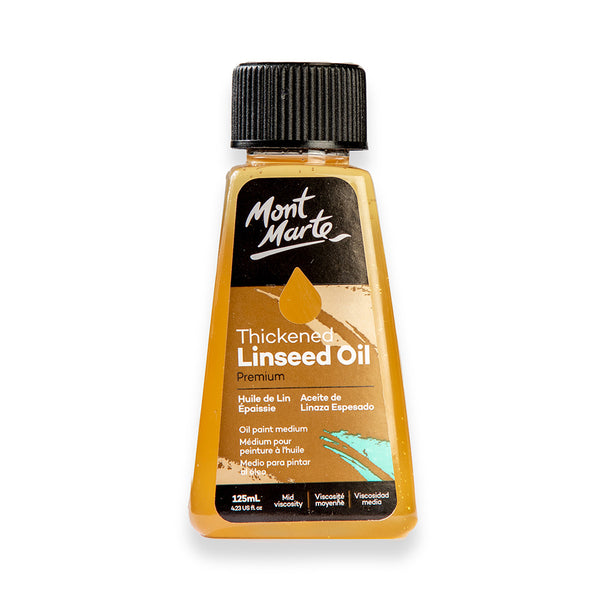 Thickened Linseed Oil Premium 125ml (4.23 US fl.oz) – Mont Marte