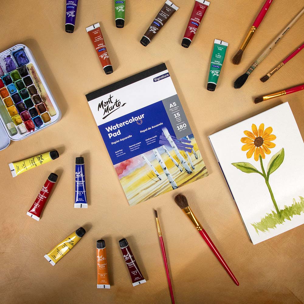 Academy Series Watercolour Paper A5 180gsm 20 Sheets